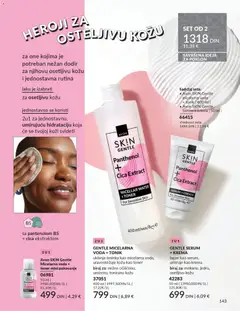 Avon SKIN Gentle Micelarna voda + toner mini pakovanje, Micelarna voda + toner mini pakovanje - pregled AVON kataloga - važi od 01.12.2025 | Strana: 147