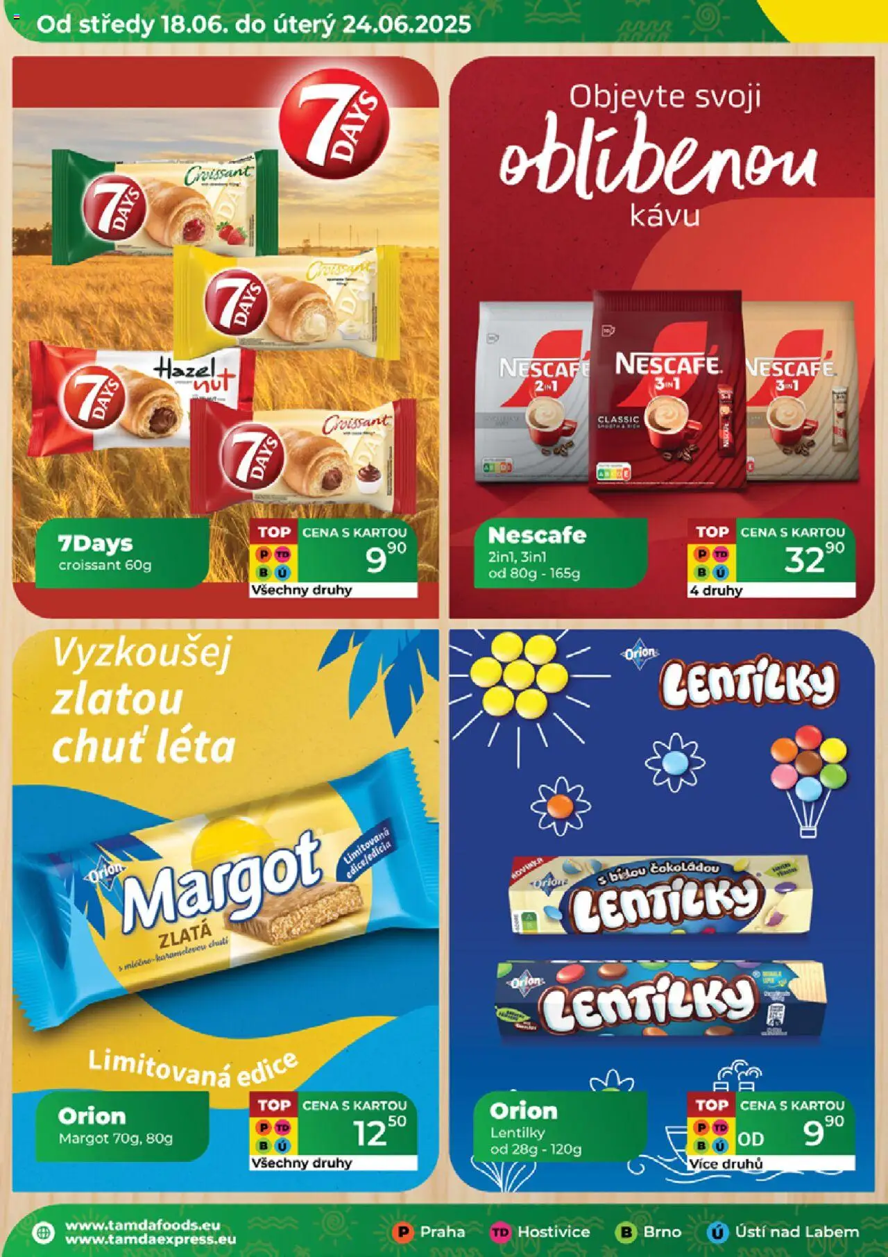 Tamda Foods leták od 18.06.2025 | Strana: 6 | Produkty: Nescafé, Croissant, Lentilky