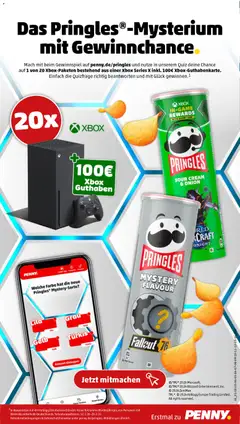 Penny Prospekt 	 ab 23.02.2026 gültig | Seite: 27 | Produkte: Xbox, Pringles