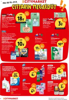 K-Citymarket tarjoukset – voimassa 15.09.2025 alkaen | Sivu: 6