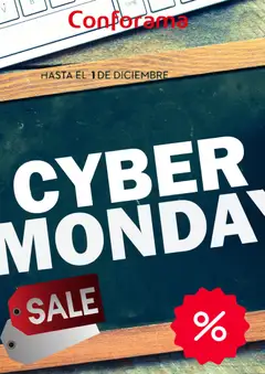 Vista previa Conforama Cyber Monday válido desde el 01.12.2025