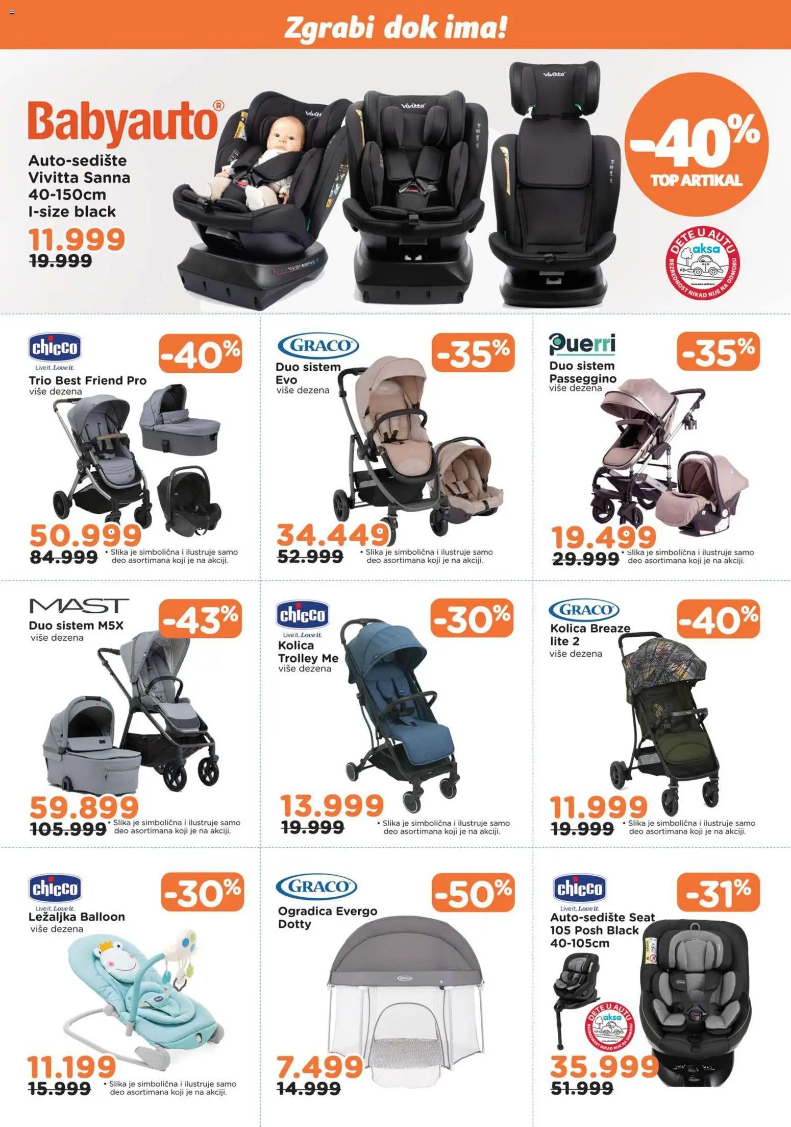 Aksa katalog - važi od 03.01.2026 | Strana: 2 | Proizvode: Ležaljka, Mast, Kolica