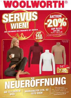 Woolworth - Servus Wien! ab 13.11.2025 gültig
