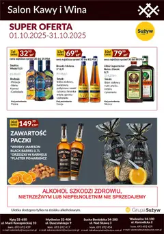 Pogląd oferty "Sużyw Gazetka - Salon kawy i wina" - ważna od 01.10.2025 | Strona: 2
