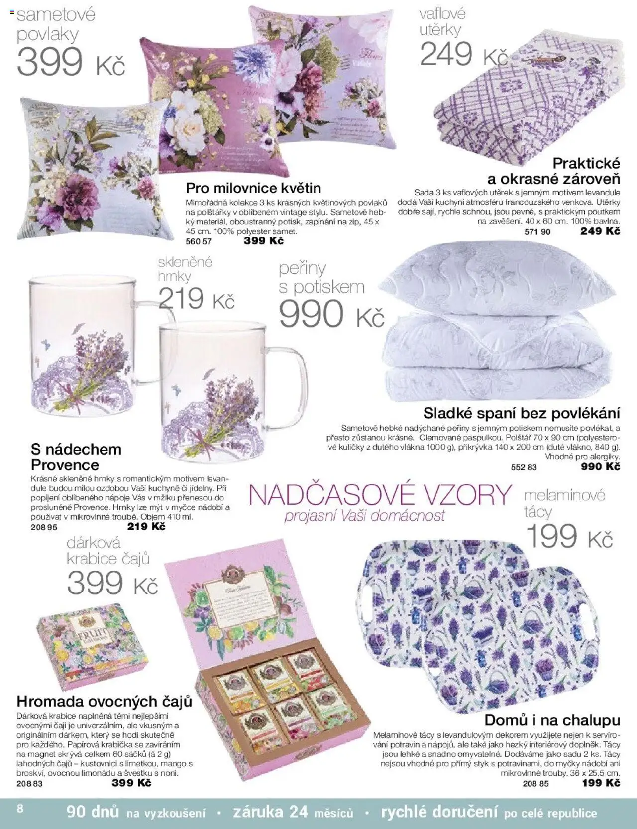 Decodoma katalog Podzim 2025 od 25.08.2025 | Strana: 8 | Produkty: Nádobí, Peřiny, Kuličky, Kuchyně