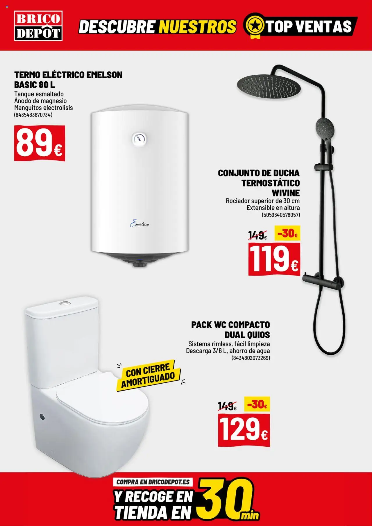 Brico Depôt folleto │ válido desde el 26.09.2025 | Página: 4 | Productos: Ducha