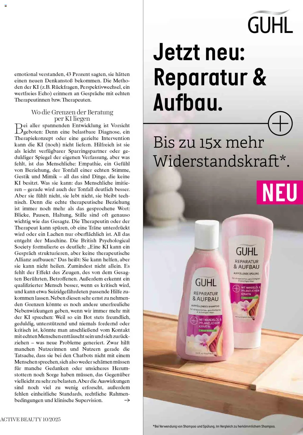 dm drogerie markt Active Beauty Magazin 10/2025 gültig ab 01.10.2025 | Seite: 27 | Produkte: Spiegel, Shampoo, Spülung