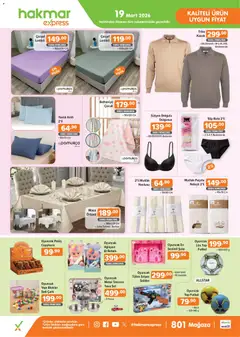 19.03.2026 tarihinden itibaren geçerli olan Hakmar Express kataloğu önizlemesi | Sayfa: 2
