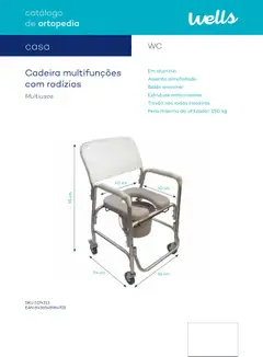 Pré-visualização Well’s Catálogo de Ortopedia válido de 12.02.2024 | Página: 135 | Produtos: Balde, Cadeira