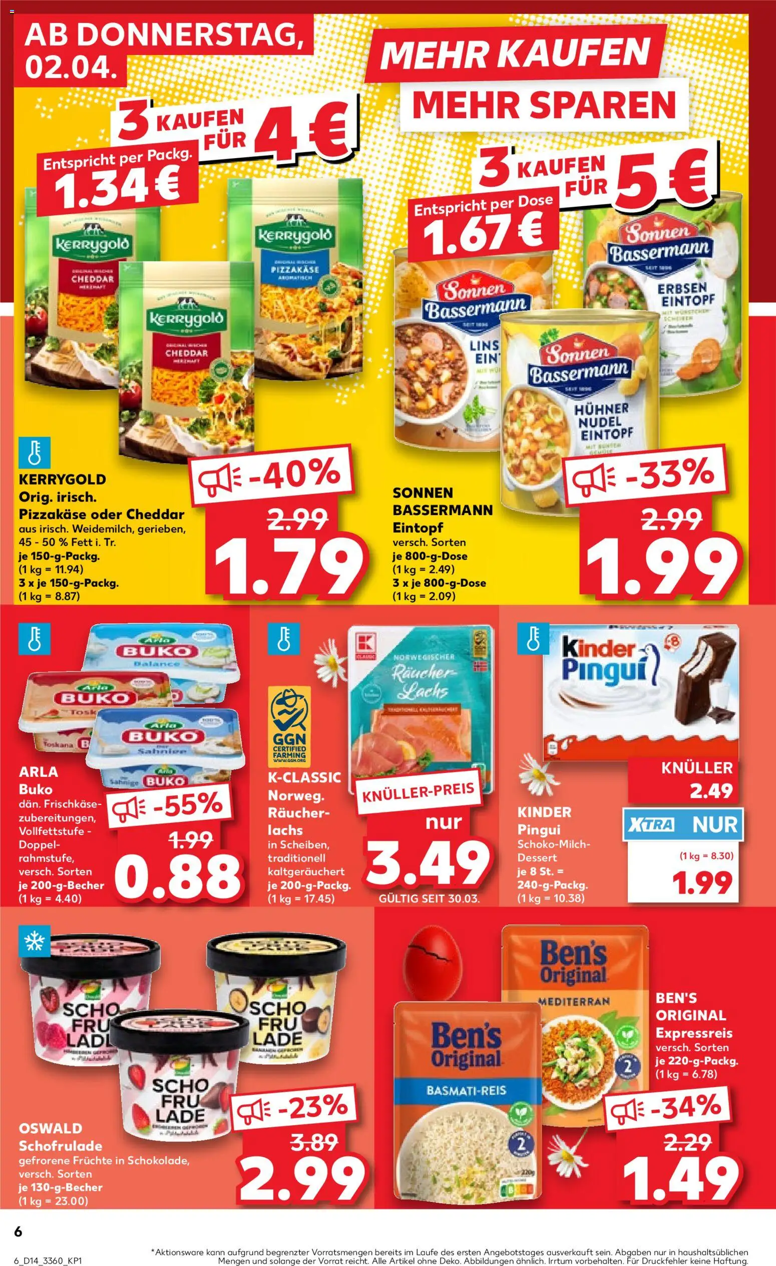 Kaufland Prospekt 	 – gültig ab 02.04.2026 | Seite: 6