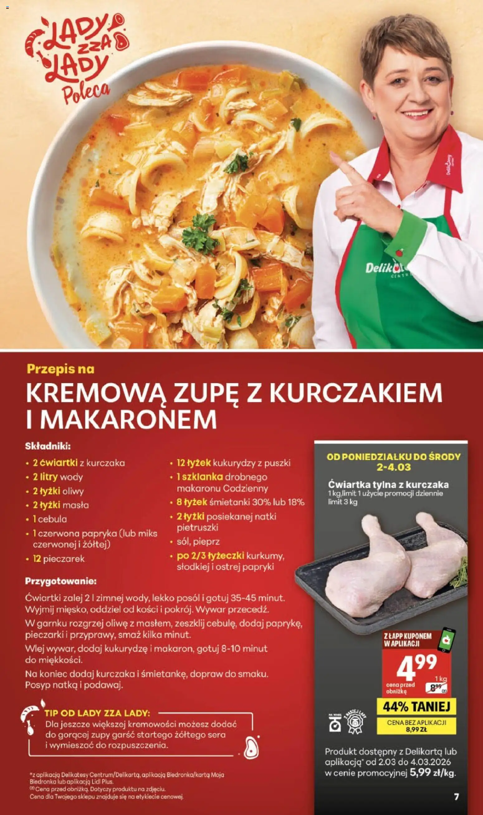 Delikatesy Centrum Gazetka od 26.02.2026 | Strona: 7 | Produkty: Szklanka, Papryka, Delikatesy, Pieprz