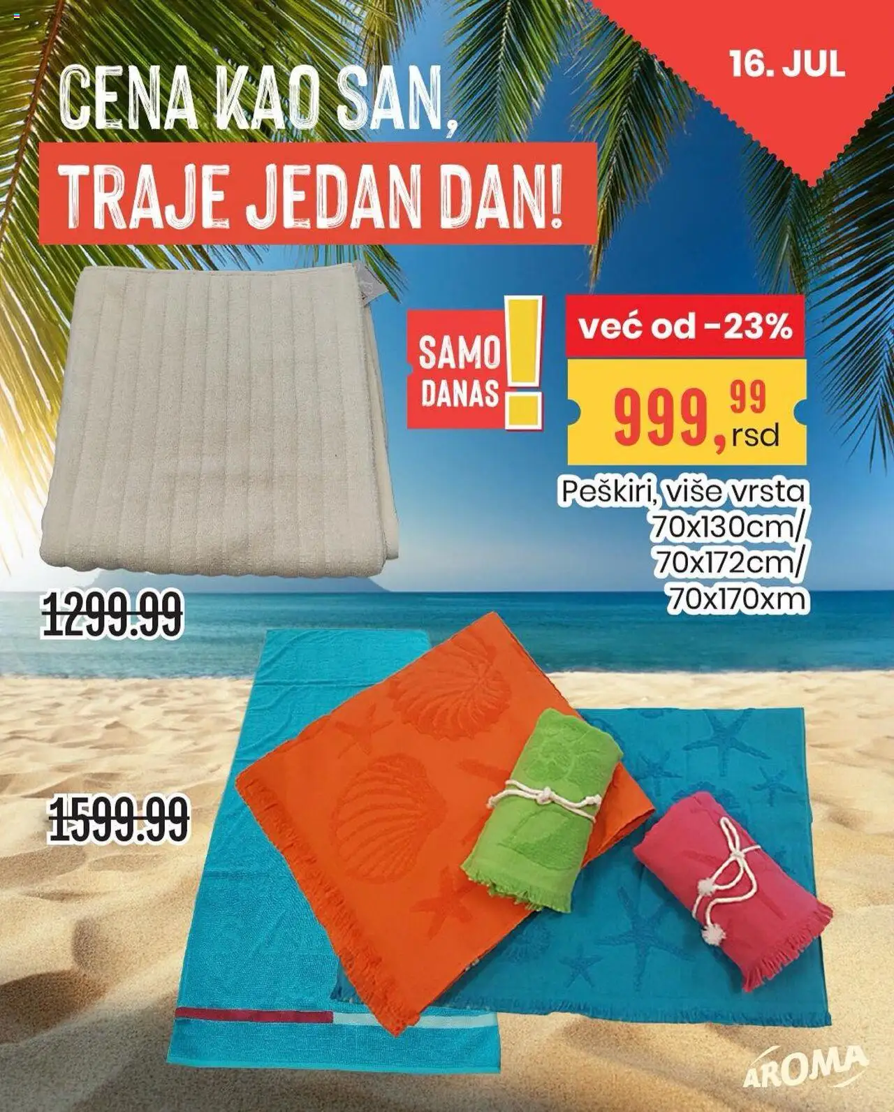 Aroma Market katalog - važi od 16.07.2025 | Strana: 1