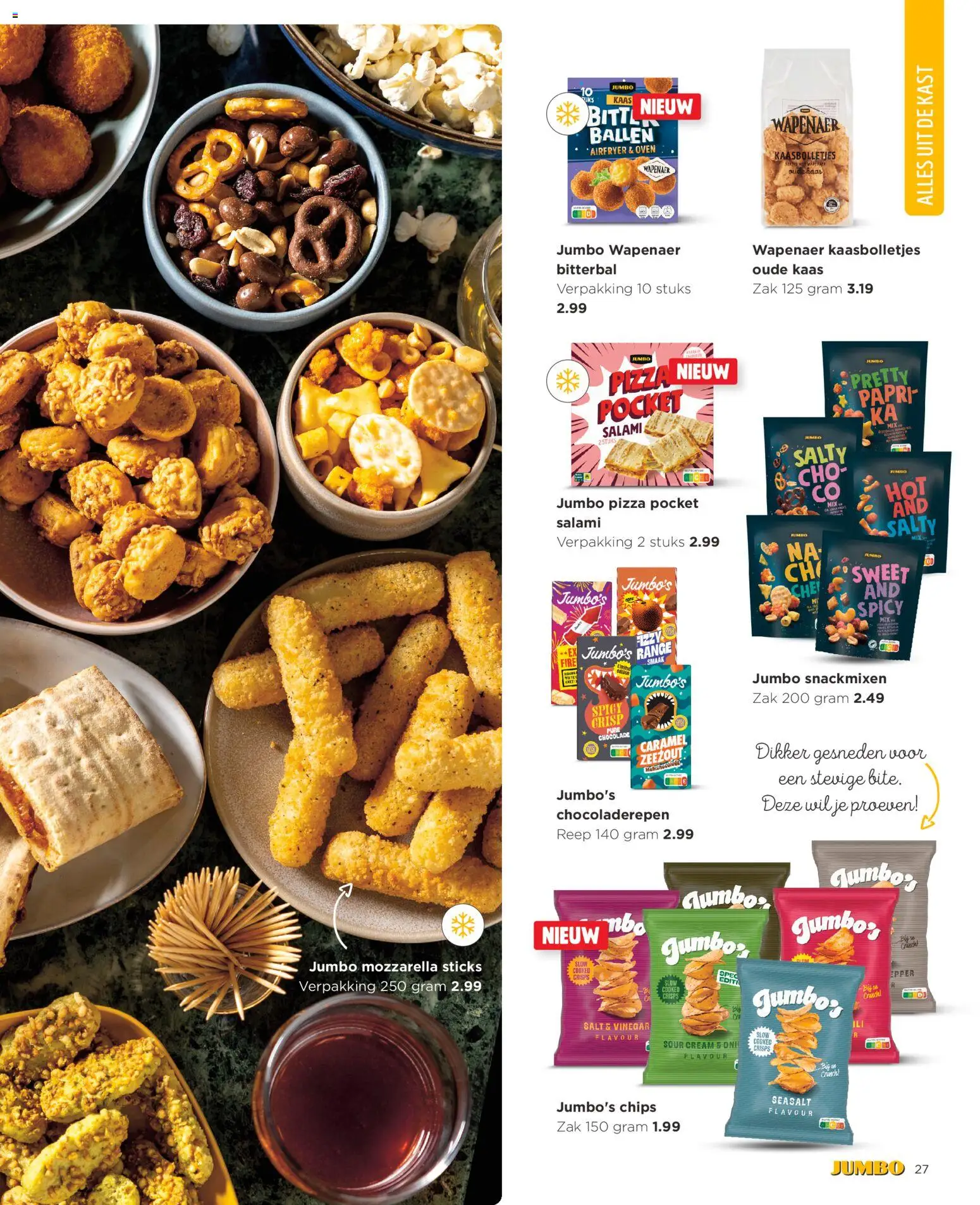 {H1} | Pagina: 27 | Producten: Zak, Zeezout, Mozzarella, Kast