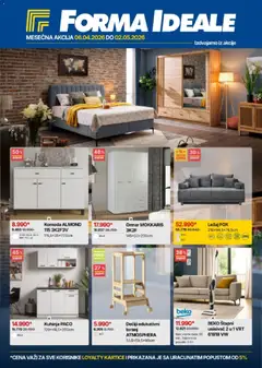 Forma Ideale katalog - pregled Forma Ideale kataloga - važi od 06.04.2026