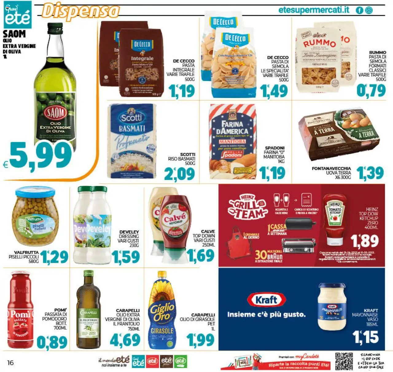 Volantino Eté del 25.07.2025 | Pagina: 16 | Prodotti: Tè, Pomodoro, Top, Terra