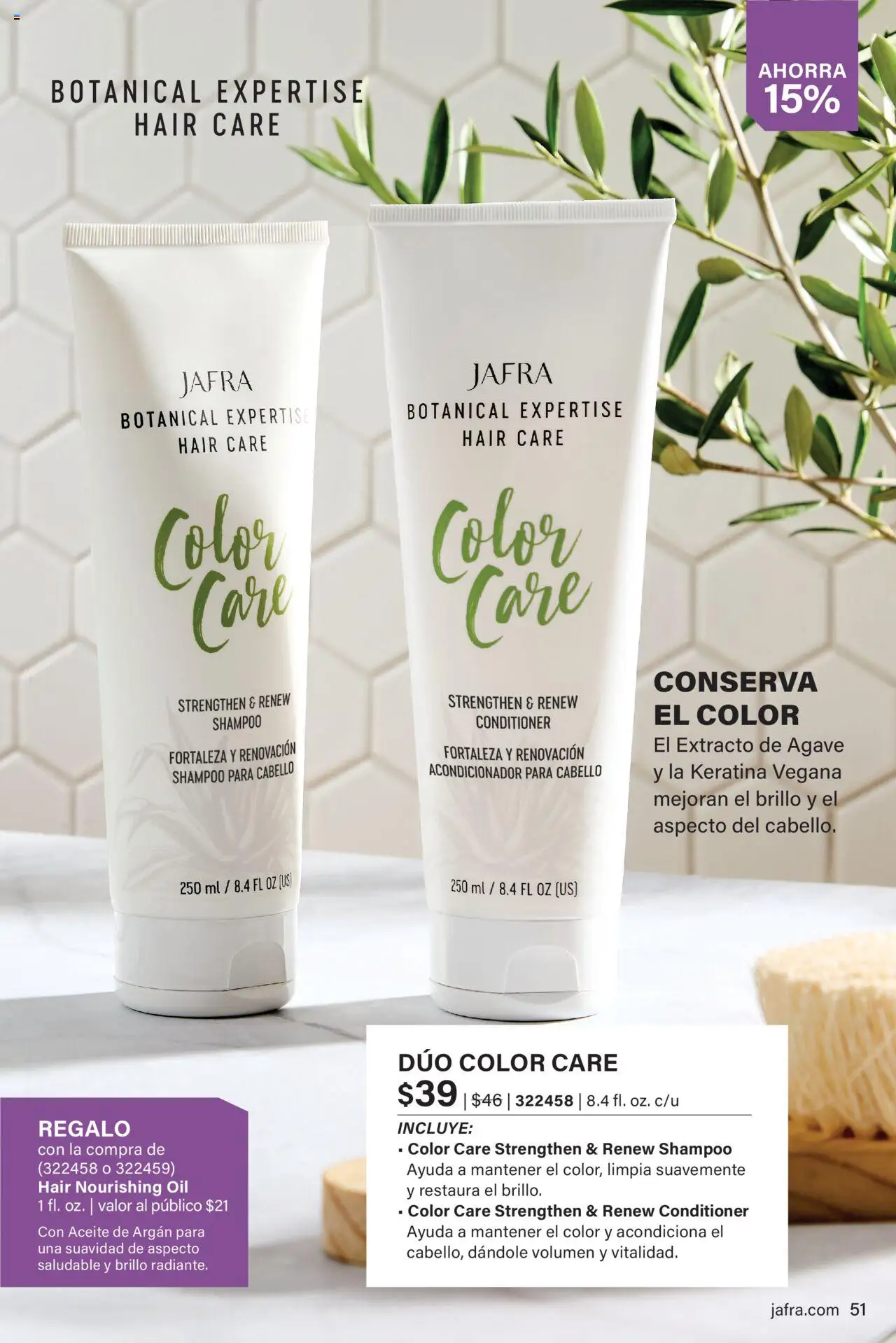 JAFRA folleto │ válido desde el 01.09.2025 | Página: 51 | Productos: Acondicionador, Aceite, Aceite de argán