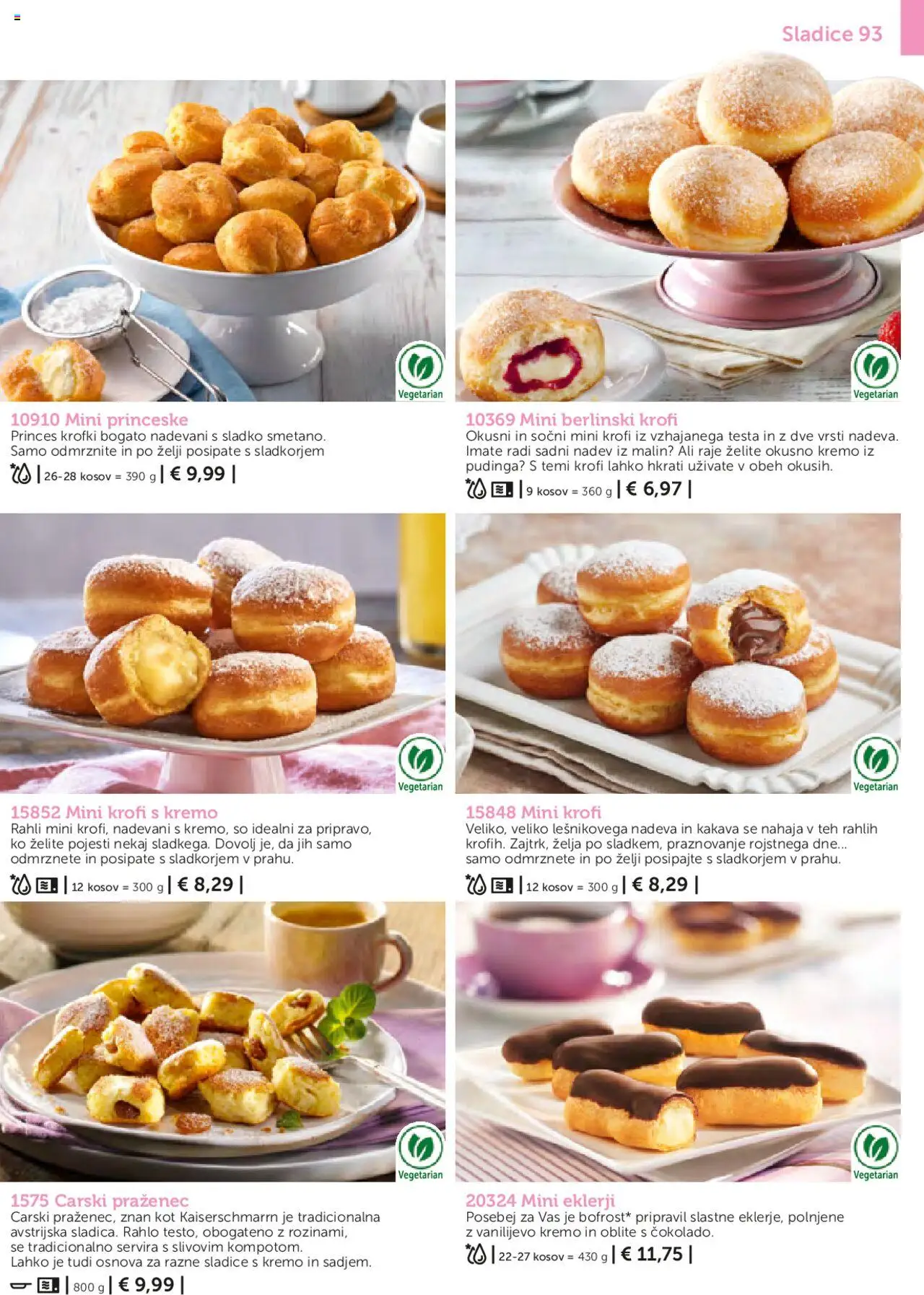 Novi Bofrost katalog ponudbe – veljaven od 01.05.2025 | Stran: 93