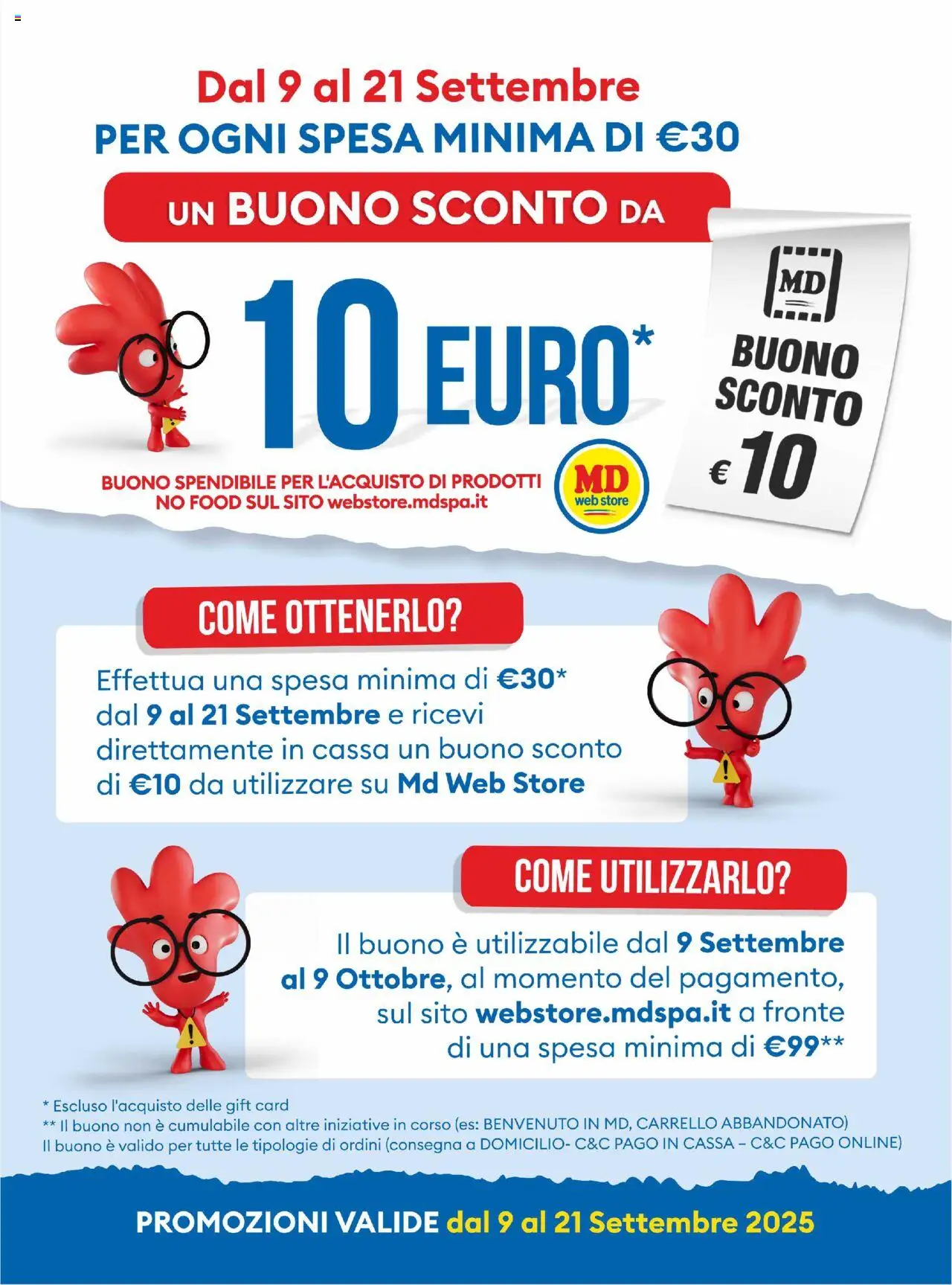 Volantino MD Discount del 09.09.2025 | Pagina: 2 | Prodotti: Carrello