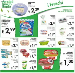 Volantino Coal del 14.08.2025 | Pagina: 8 | Prodotti: Yogurt, Uova, Latte, Ricotta