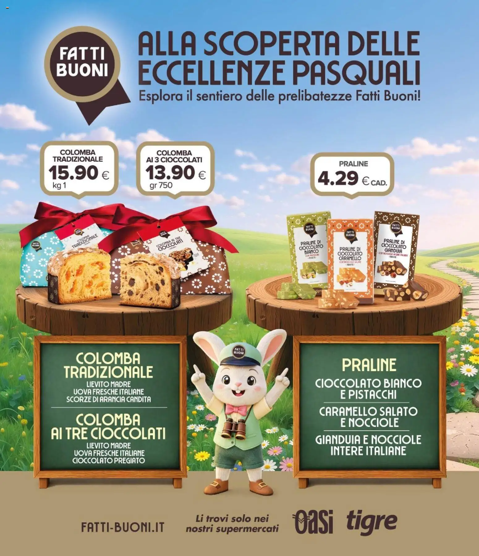 Volantino Oasi del 12.03.2026 | Pagina: 9 | Prodotti: Uova, Cioccolato, Nocciole, Arancia