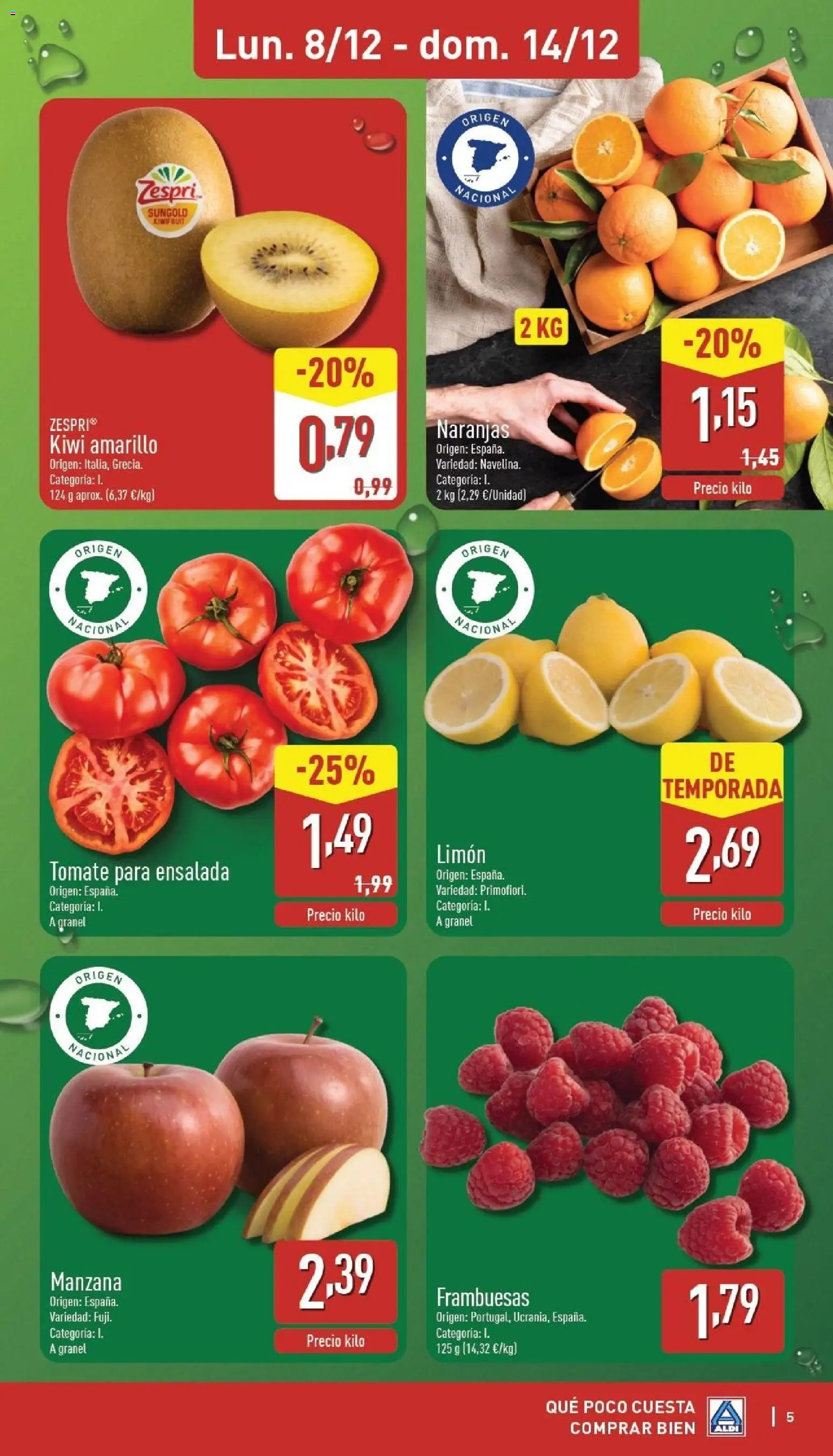 Aldi folleto Baleares │ válido desde el 08.12.2025 | Página: 5