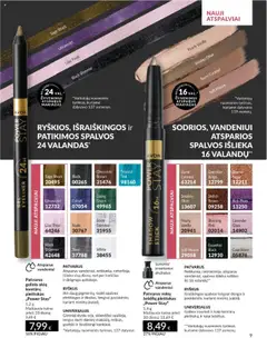 AVON - Leidinys│galioja nuo 01.08.2025 | Puslapis: 9 | Prekių: Drožtukas, Makiažas