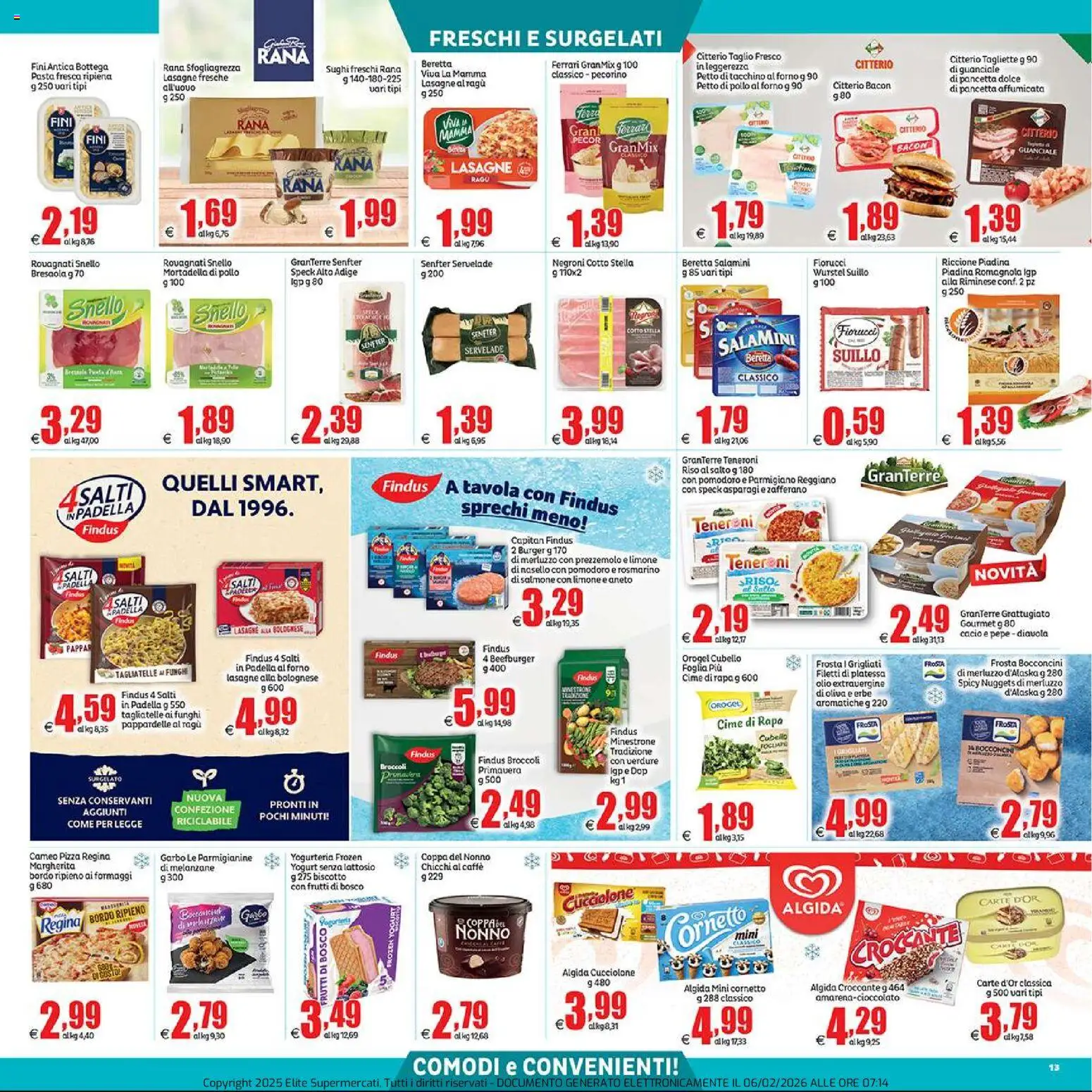 Volantino Elite Supermercati del 06.02.2026 | Pagina: 13