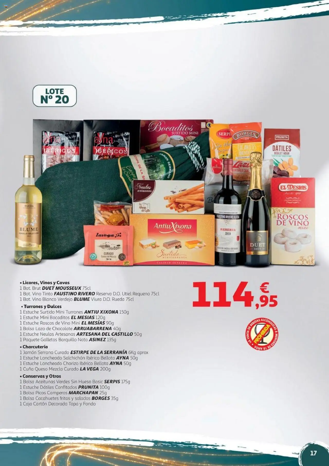Alcampo - Alicante y Murcia │ válido desde el 06.11.2025 | Página: 17 | Productos: Queso, Bolsa, Cuna, Loncheado