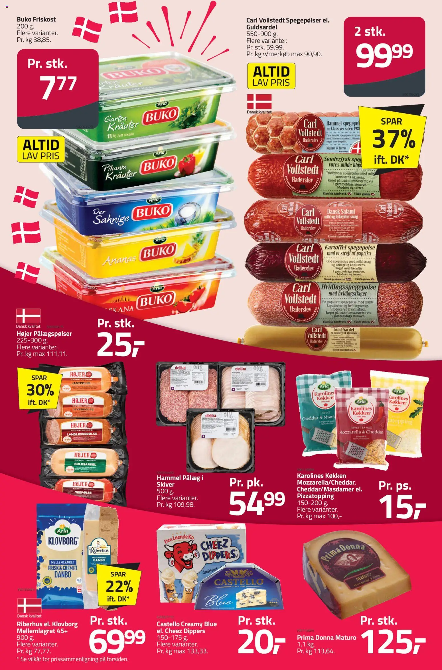 Fleggaard tilbudsavis – gyldig fra 04.03.2026 | Side: 20 | Produkter: Cheddar, Salami, Ananas, Spegepølse