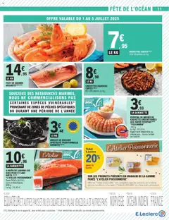  | Page: 11 | Produits: Pêche, Éventail, Moules de bouchot, Saumon