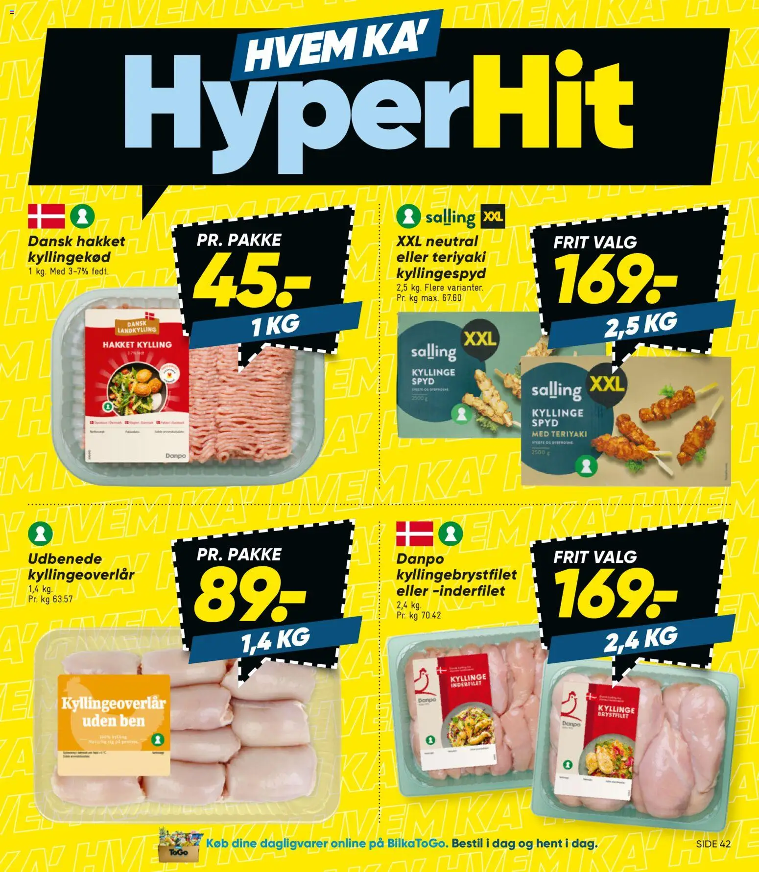 Bilka tilbudsavis – gyldig fra 23.01.2026 | Side: 7 | Produkter: Kyllingekød
