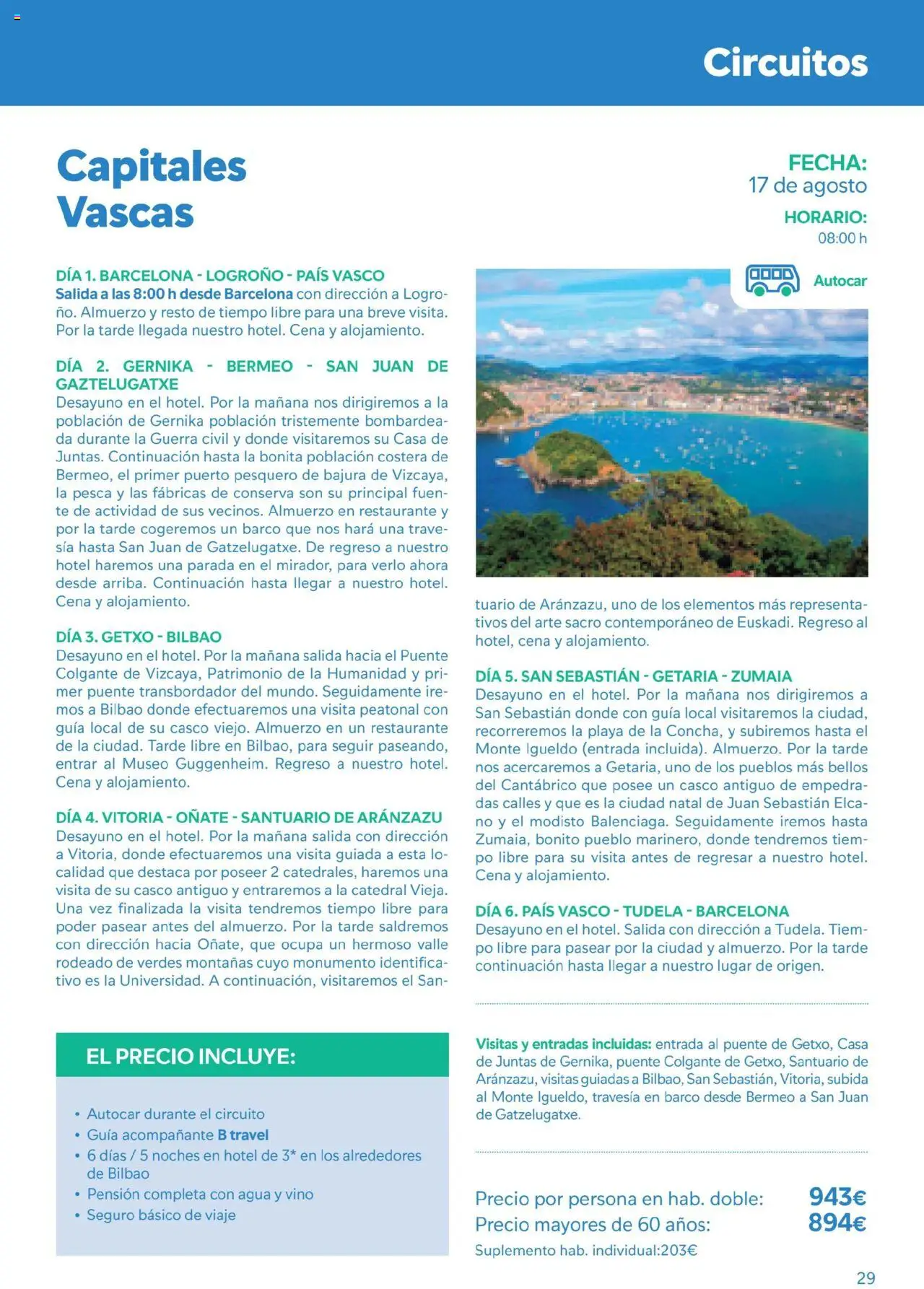 B the travel brand Viatges i Excursions │ válido desde el 01.05.2025 | Página: 29 | Productos: Vino, Té