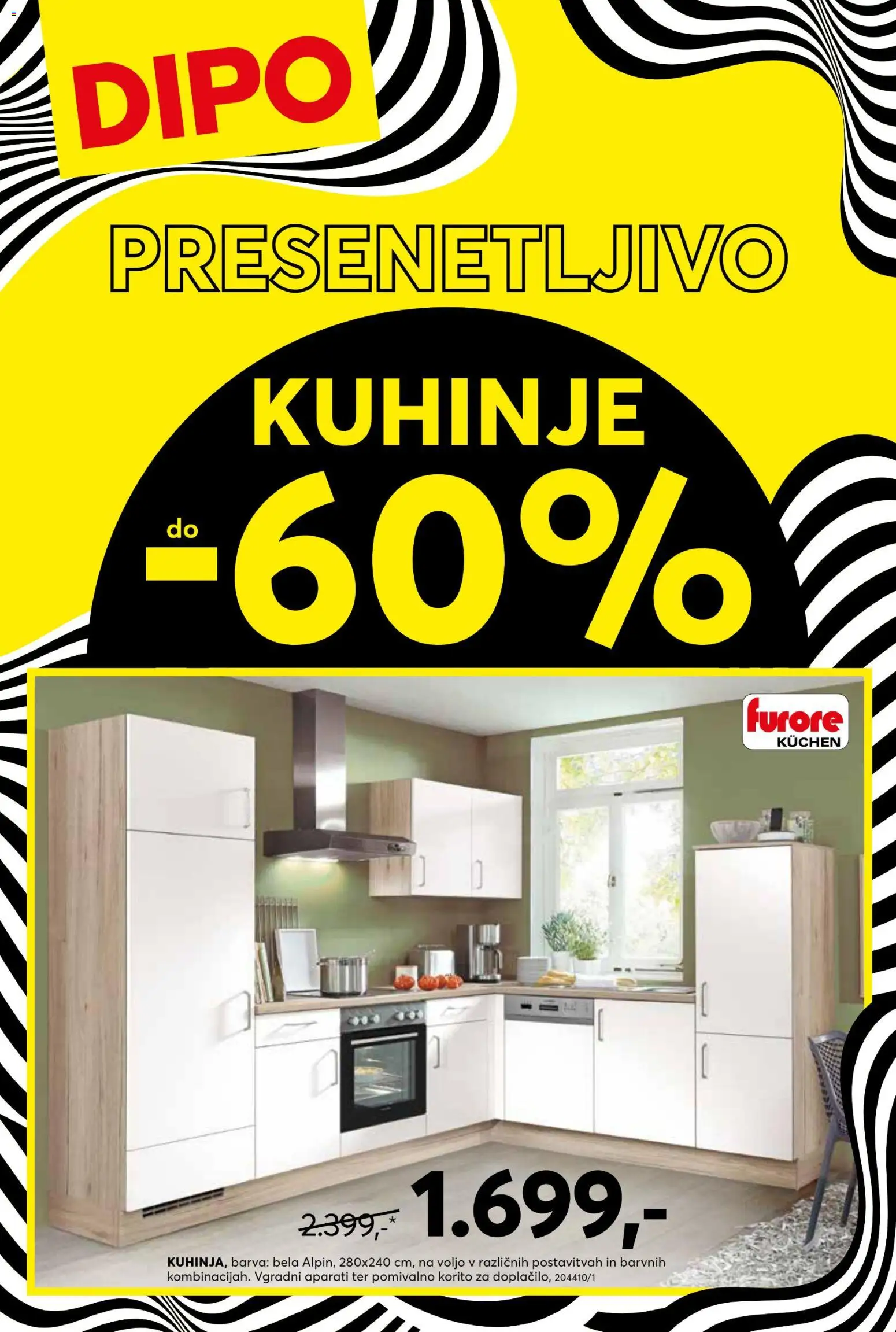 Novi Dipo katalog ponudbe – veljaven od 28.01.2026 | Stran: 1 | Izdelki: Pomivalno korito, Barva