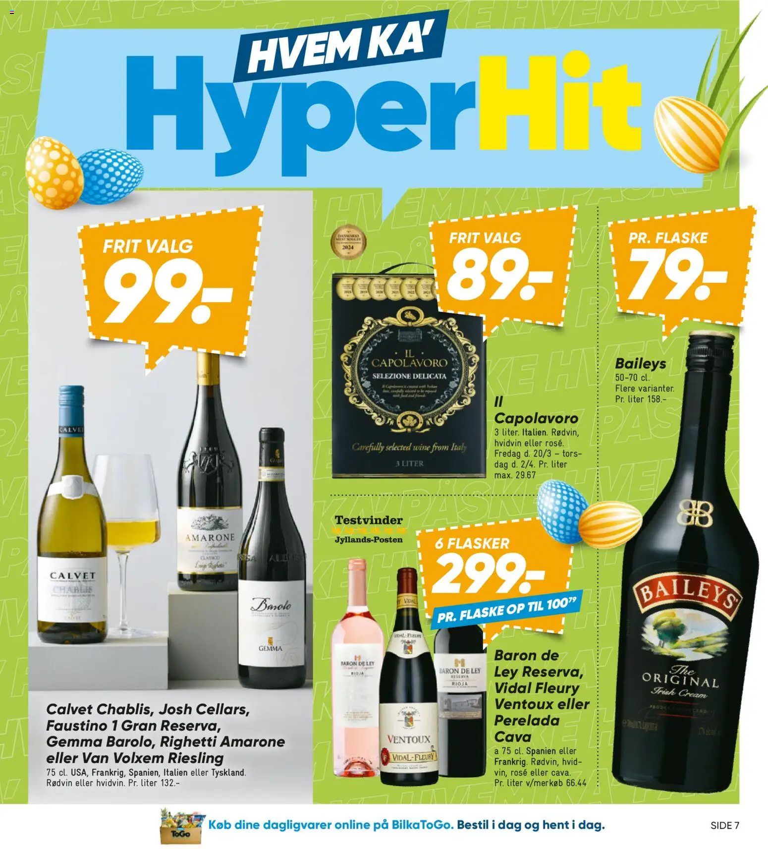 Bilka tilbudsavis – gyldig fra 20.03.2026 | Side: 7 | Produkter: Amendoins