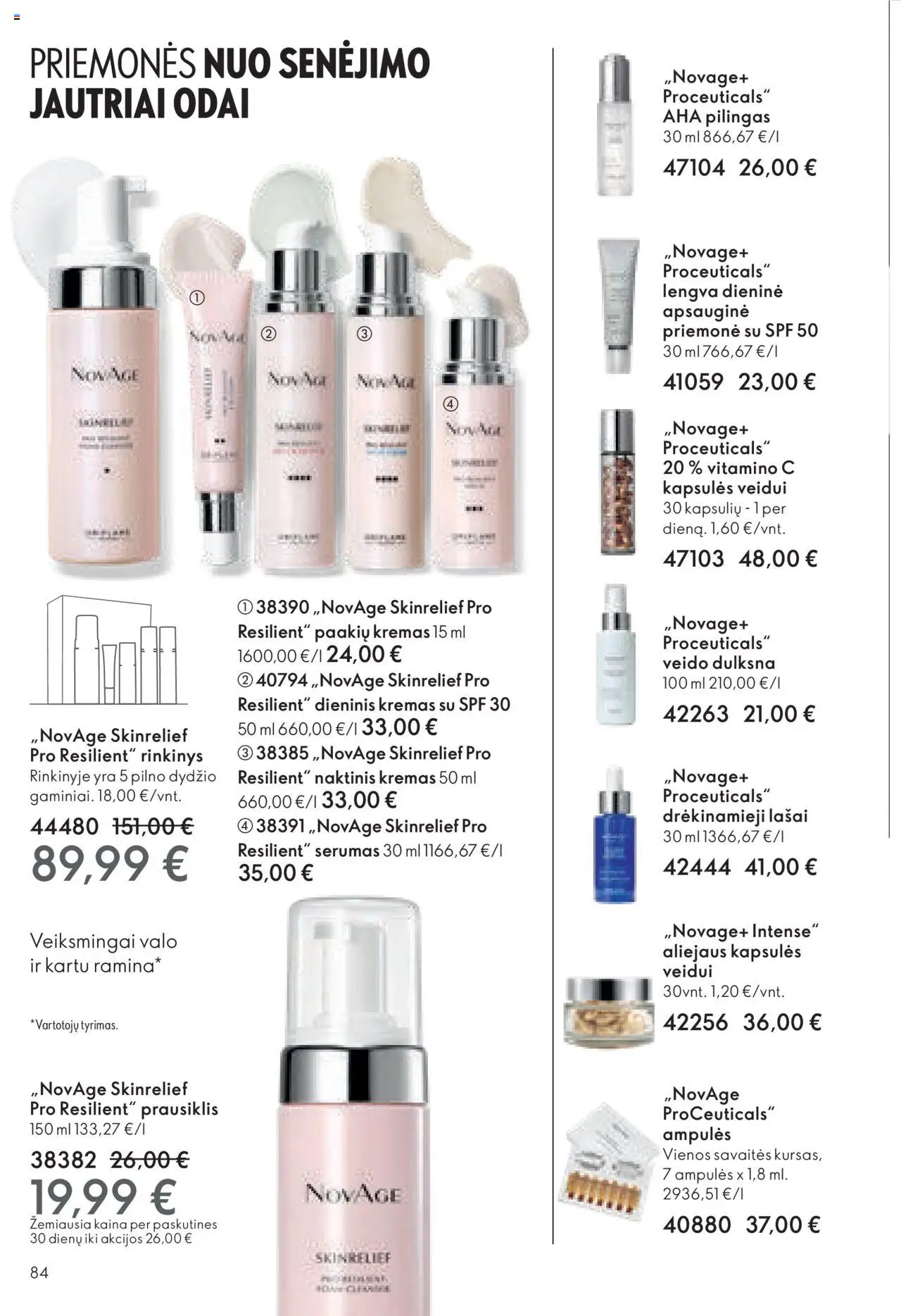 Oriflame akcijos nuo 29.10.2025 | Puslapis: 84 | Prekių: Kremas, Prausiklis