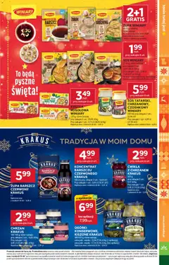Pogląd oferty "Stokrotka Gazetka" - ważna od 11.12.2025 | Strona: 27 | Produkty: Barszcz, Zurek, Chrzan, Ogórki