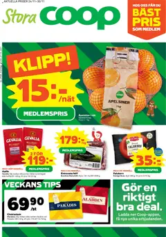 Stora Coop - Boden - Förhandsvisning av reklamblad från butik Stora Coop aktuell från 24.11.2025