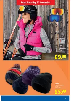 Preview of Lidl - The Big Ski Event valid from 06.11.2025 | Page: 25 | Products: Hat