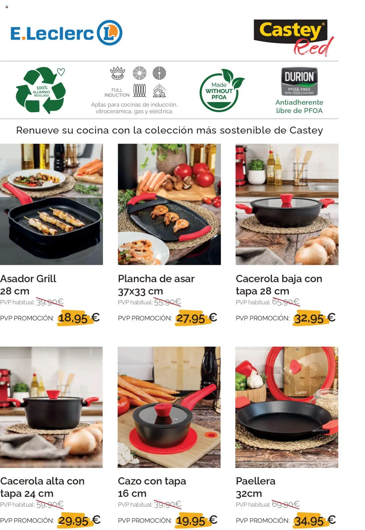 E.Leclerc - Castey Red 2025 │ válido desde el 24.03.2025 | Página: 3 | Productos: Cocina, Plancha, Plancha de asar