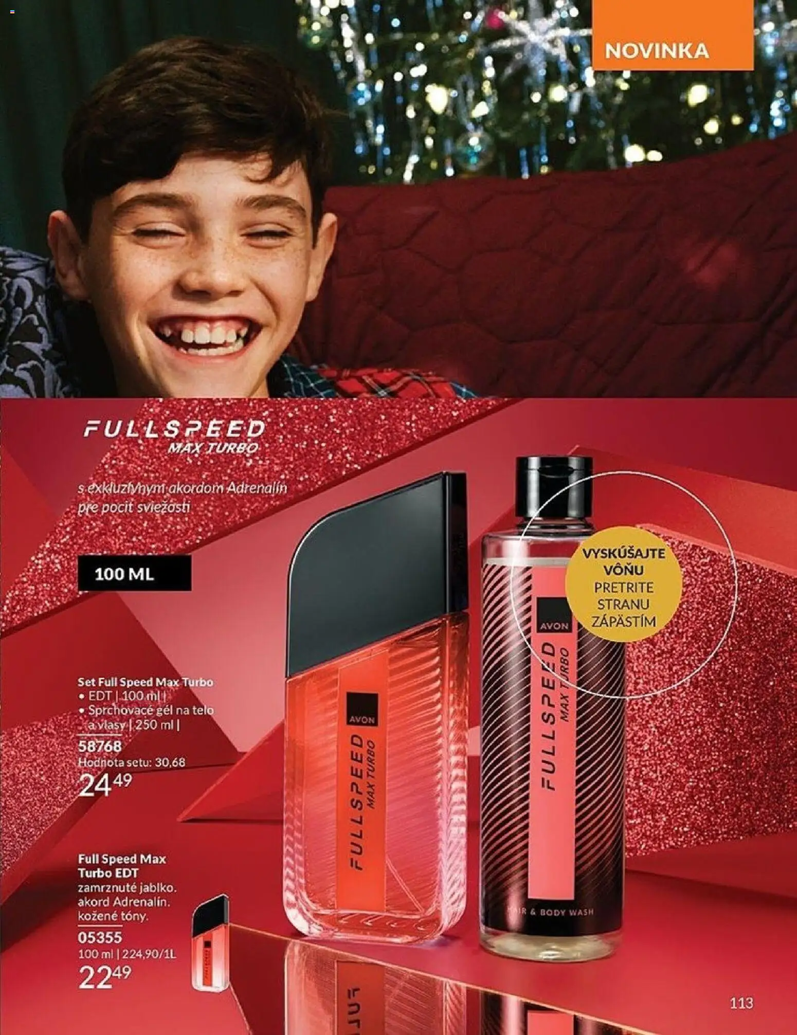 Nové Avon akcie – leták je platný od 01.11.2025 | Strana: 113