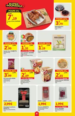 Pré-visualização Minipreço folheto válido de 04.12.2025 | Página: 6 | Produtos: Frango, Bolo, Ovos, Presunto