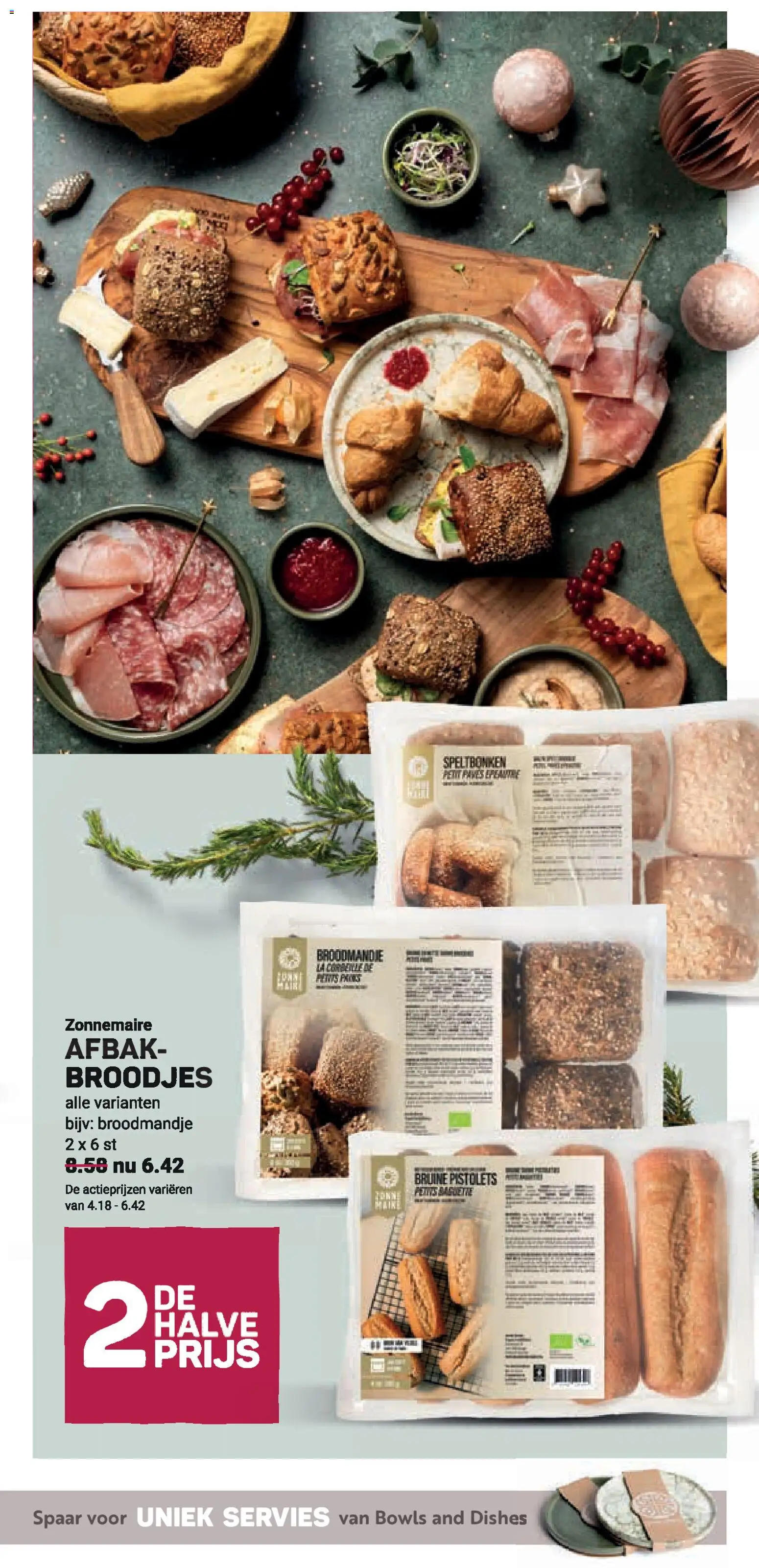 {H1} | Pagina: 3 | Producten: Servies, Broodjes