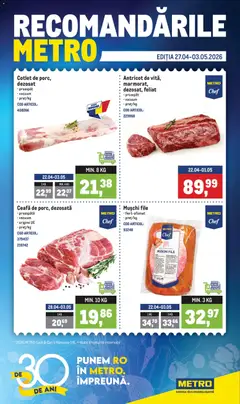 Ofertele Metro valabile de la 27.04.2026