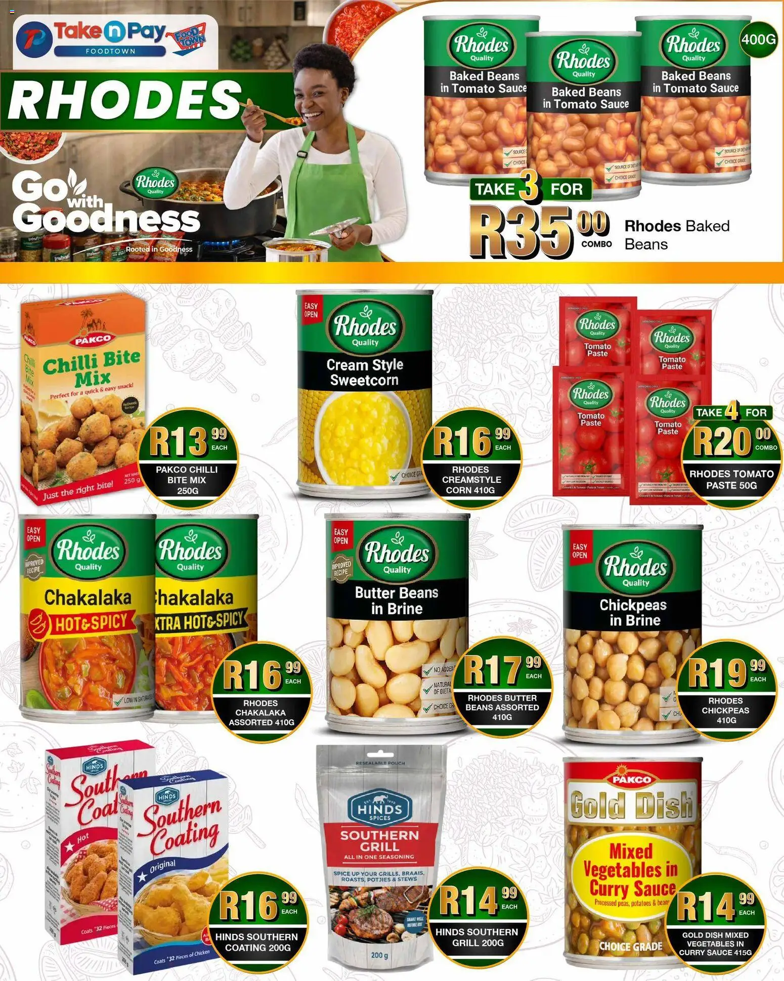 New Take n Pay catalogue – valid from 20.04.2026 | Page: 14 | Products: Tomato sauce, Vegetables, Sauce, Chilli
