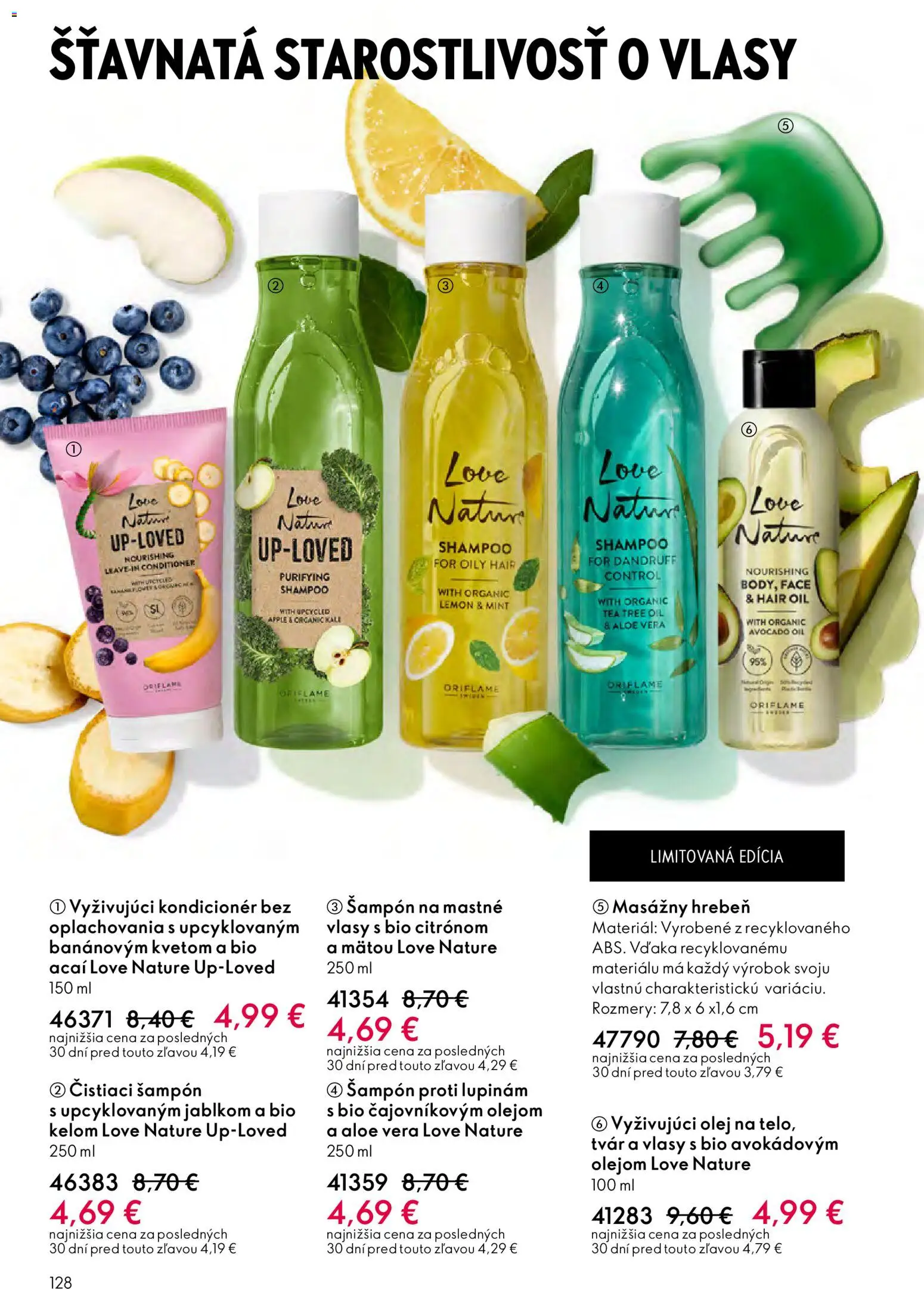 Nové Oriflame akcie – leták je platný od 24.12.2025 | Strana: 128 | Produkty: Olej, Apple, Šampón, Kondicionér