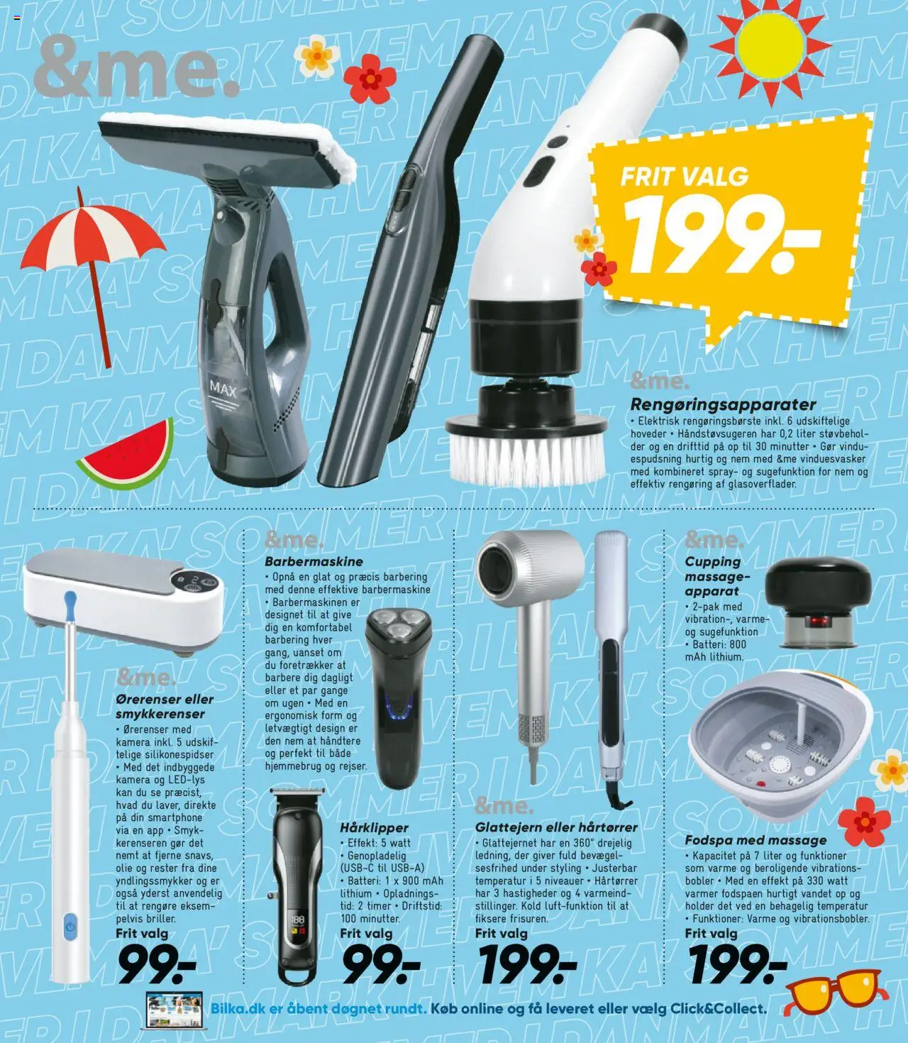 Bilka Tilbudsavis gyldig fra 27.06.2025 | Side: 21 | Produkter: Barbermaskine, Smartphone, Søm, Glattejern
