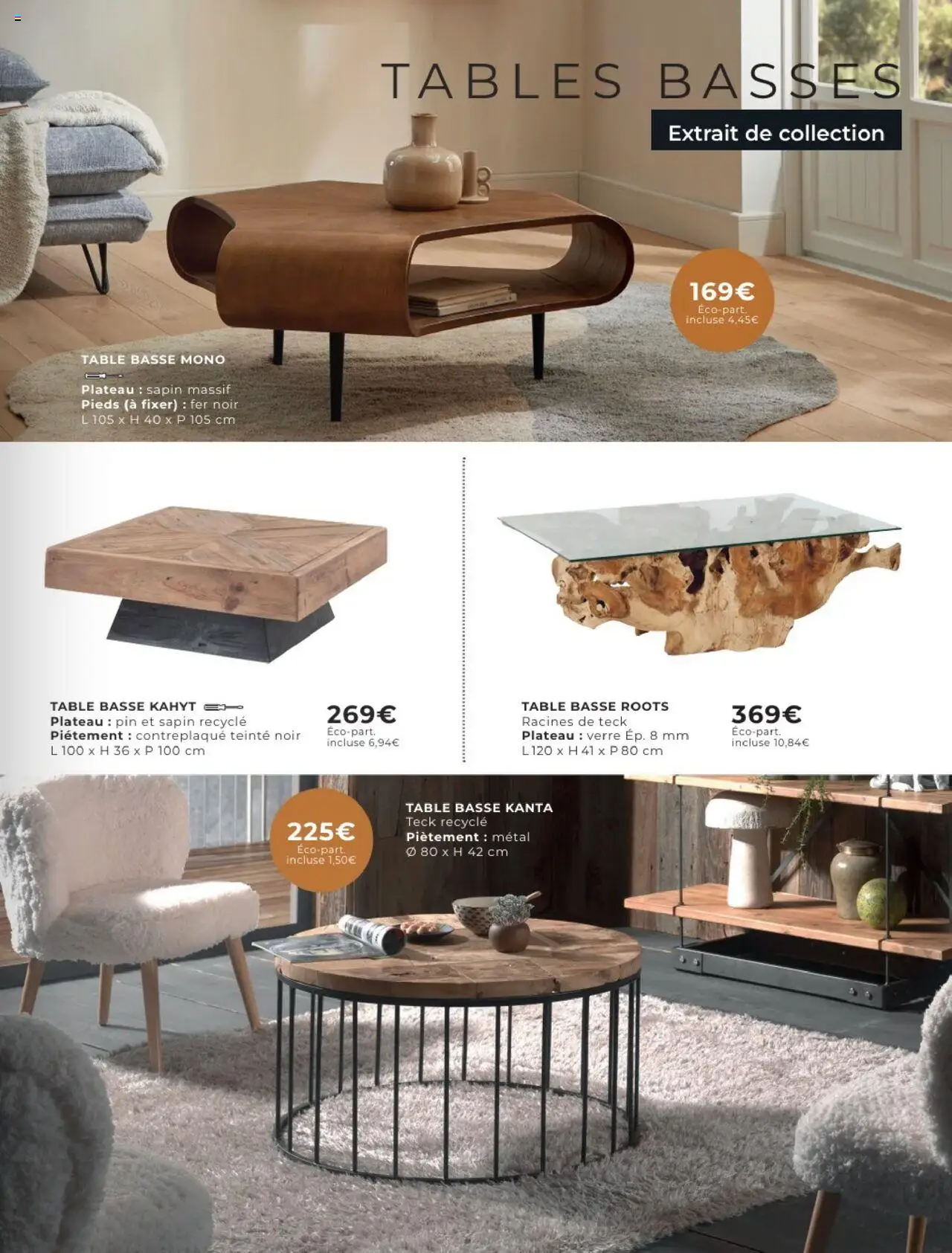 {H1} | Page: 57 | Produits: Plateau, Table basse, Table