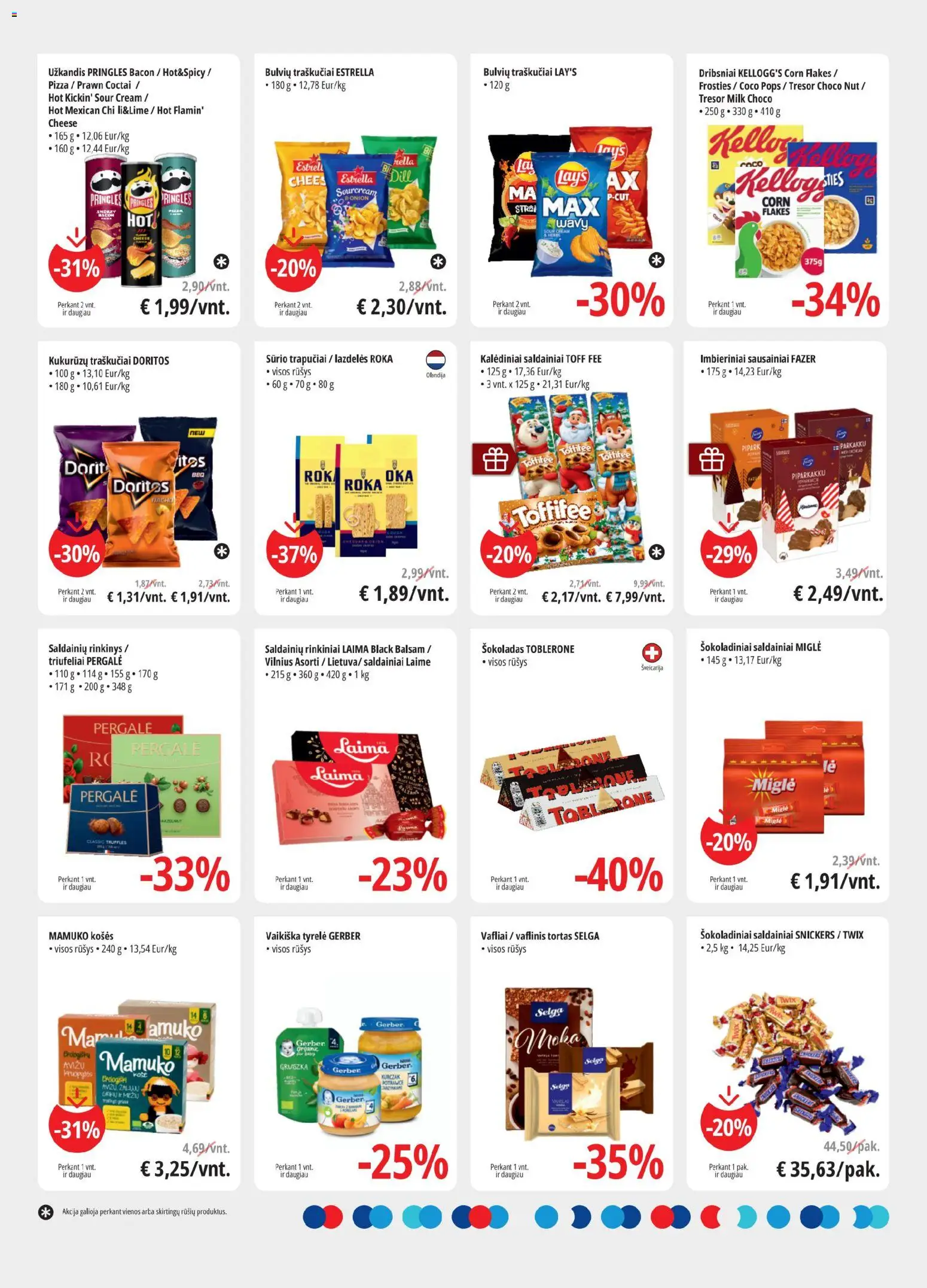 ePromo akcijos nuo 26.11.2025 | Puslapis: 9 | Prekių: Tortas, Šokoladas, Dribsniai, Traškučiai