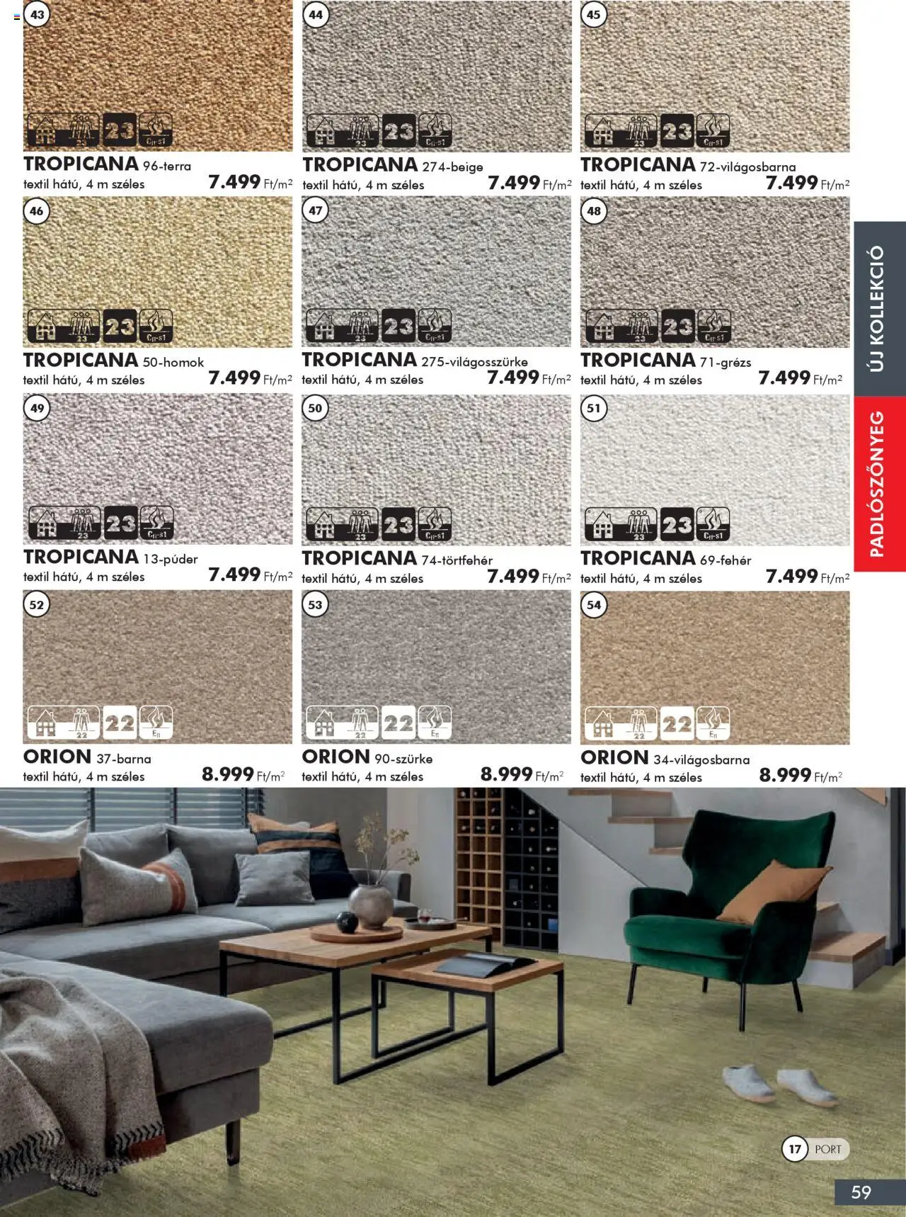 Diego akciós ujság - amely érvényes a következő dátumtól: 02.10.2025 | Oldal: 59 | Termékek: Padlószőnyeg