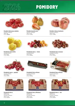 Pogląd oferty "Makro Gazetka - Italia" - ważna od 01.02.2026 | Strona: 6 | Produkty: Pomidory